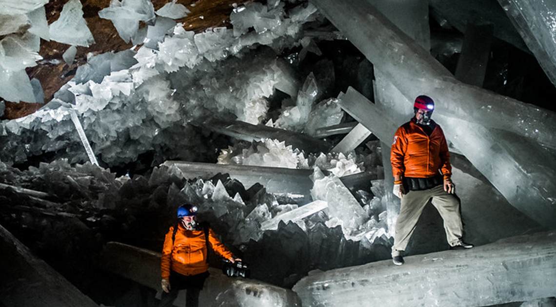 غار کریستال ها، مکزیک (Cave of the Crystals)