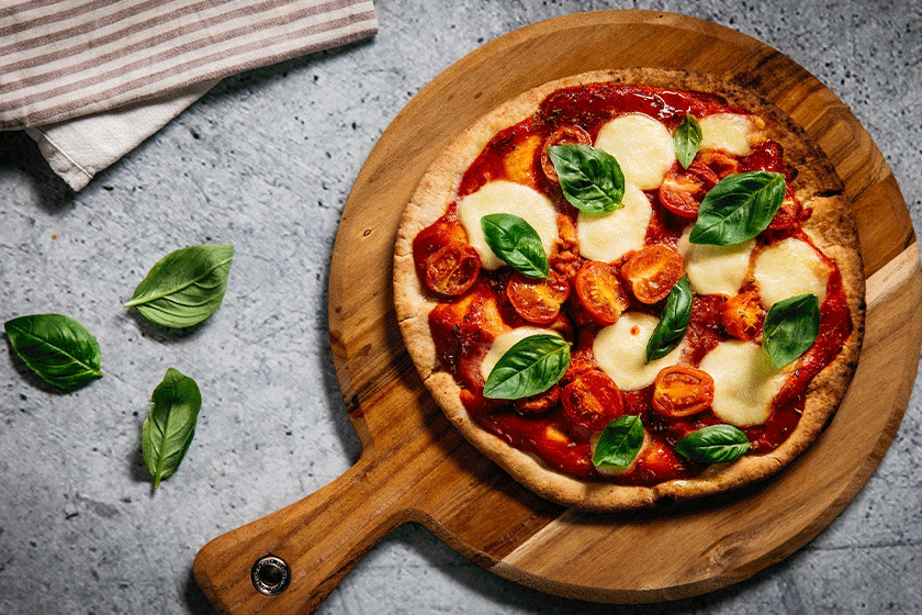 Margherita pizza