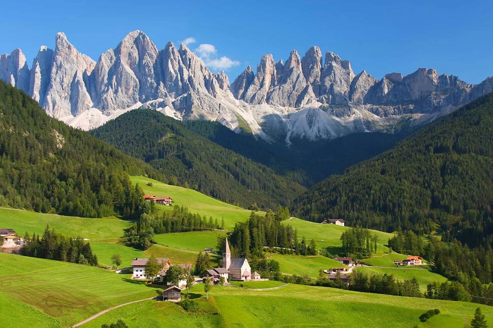 Dolomites of Italy