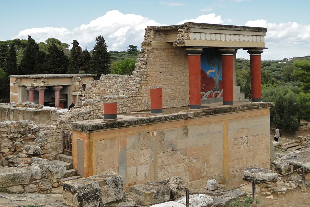 Minoan Palace of Knossos, Crete, Greece