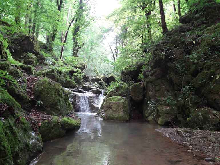 مسیر رفتن به آبشار ویسادار