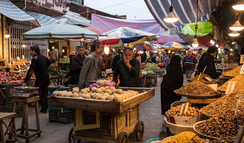 بازار بزرگ رشت مراکز خرید رشت