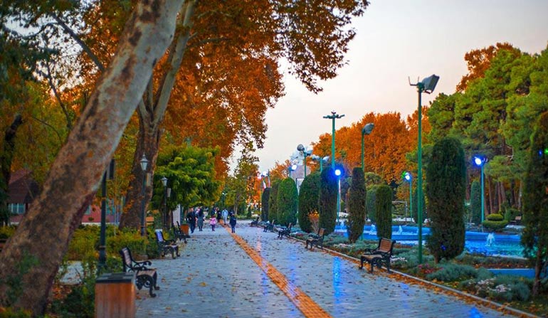 ویژگی های پارک شهر