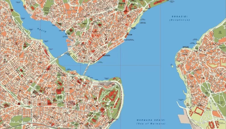 istanbul map