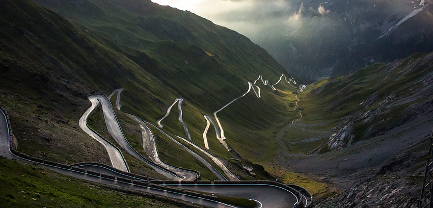  ایتالیا و جاده  The Stelvio Pass