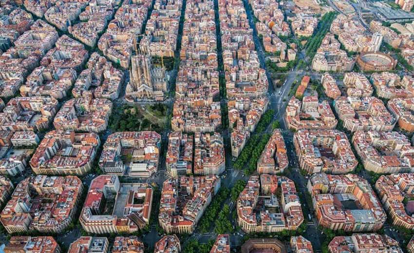 pic 13 Aerial view of Barcelona