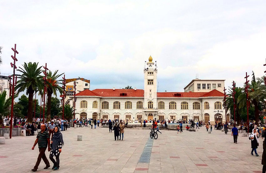 municipality square of rasht