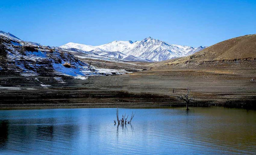 سد اکباتان از زیباترین سدهای ایران