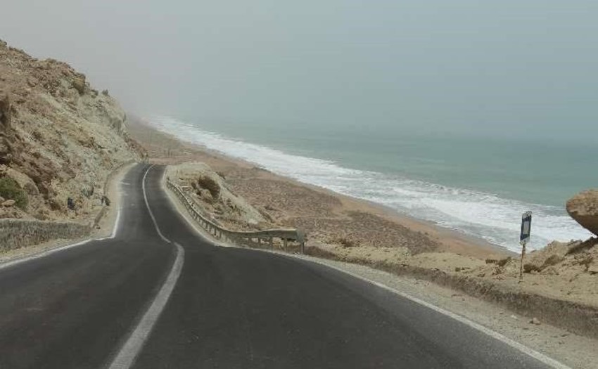 جاده ساحلی چابهار به بندر گواتر