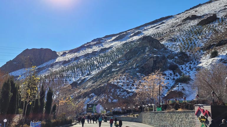 جاده سلامتی در بام تهران