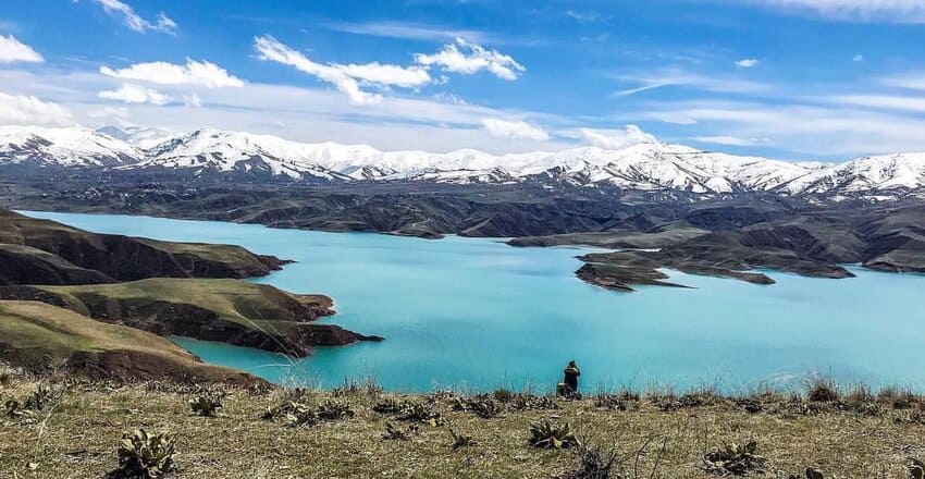 دریاچه و سد طالقان از جاهای دیدنی طالقان