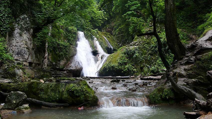 آبشار لوه - جاهای بکر ایران