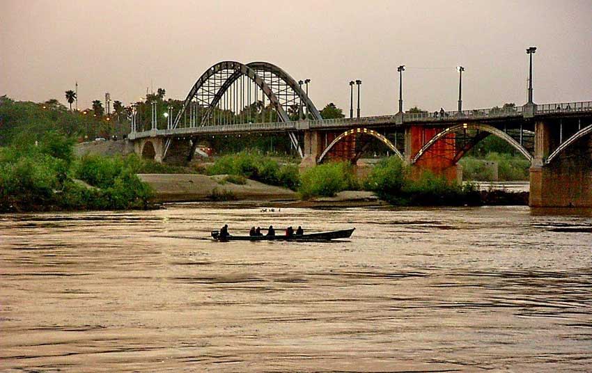 جاده ساحلی از جاهای دیدنی اهواز