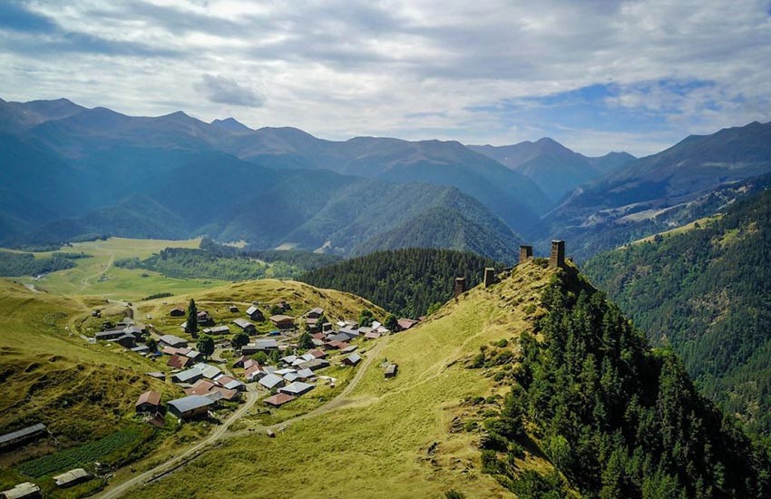 جاذبه های طبیعی گرجستان