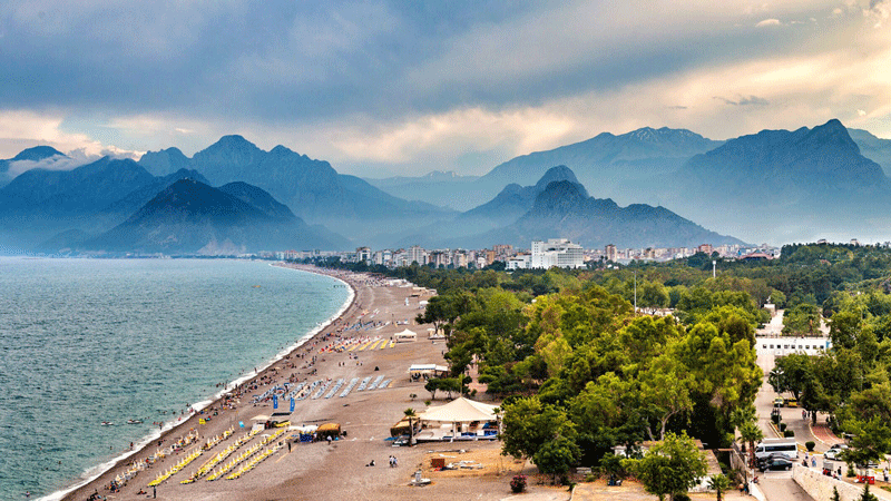 بهترین زمان سفر به آنتالیا آب و هوای آنتالیا