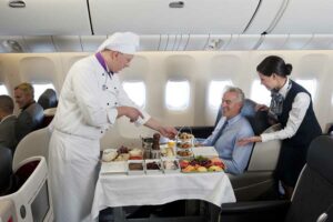 turkish airine business class catering